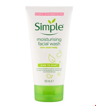 ژل شستشوی صورت سیمپل مدل Moisturizing حجم 150 میلی
