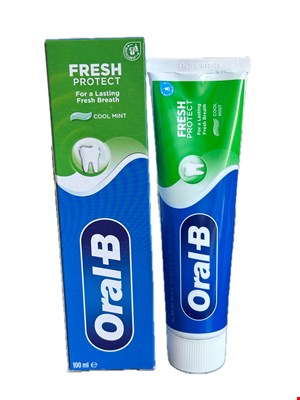 خمیر دندان اورال-بی مدل Fresh Protect حجم 100 میل