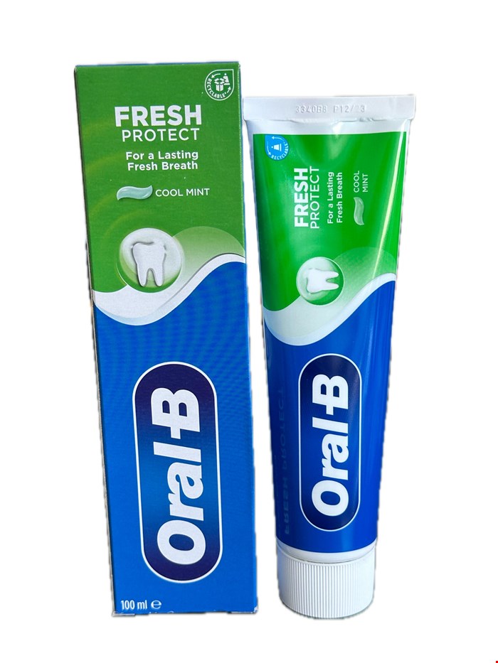خمیر دندان اورال-بی مدل Fresh Protect حجم 100 میل