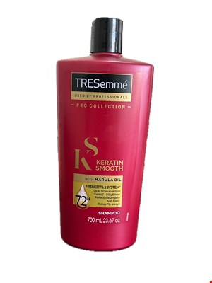 شامپو مو ترزمی مدل keratin smooth حجم 700 میل