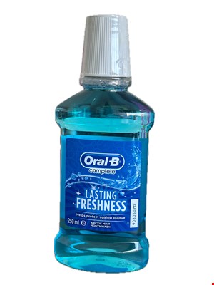 دهان شویه نعنایی مدل Lasting Freshness حجم 250 میل اورال بی
