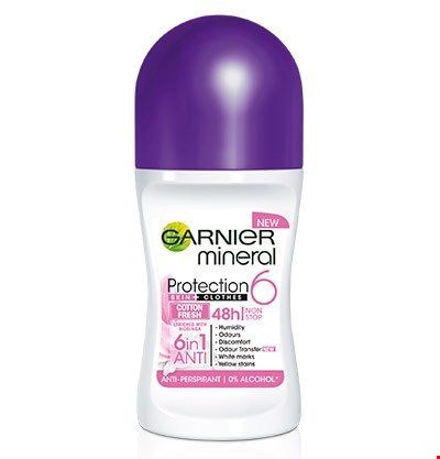 رول ضد تعریق زنانه گارنیه مدل 6 Floral Fresh حجم 50 میلی لیتر