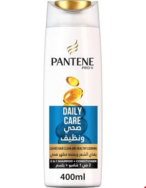  شامپو مراقبت از موی روزانه 2 در 1 پنتن 400 میل Pantene Pro-V Daily Care Shampoo
