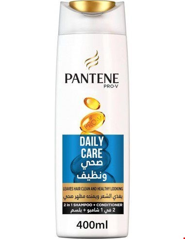  شامپو مراقبت از موی روزانه 2 در 1 پنتن 400 میل Pantene Pro-V Daily Care Shampoo